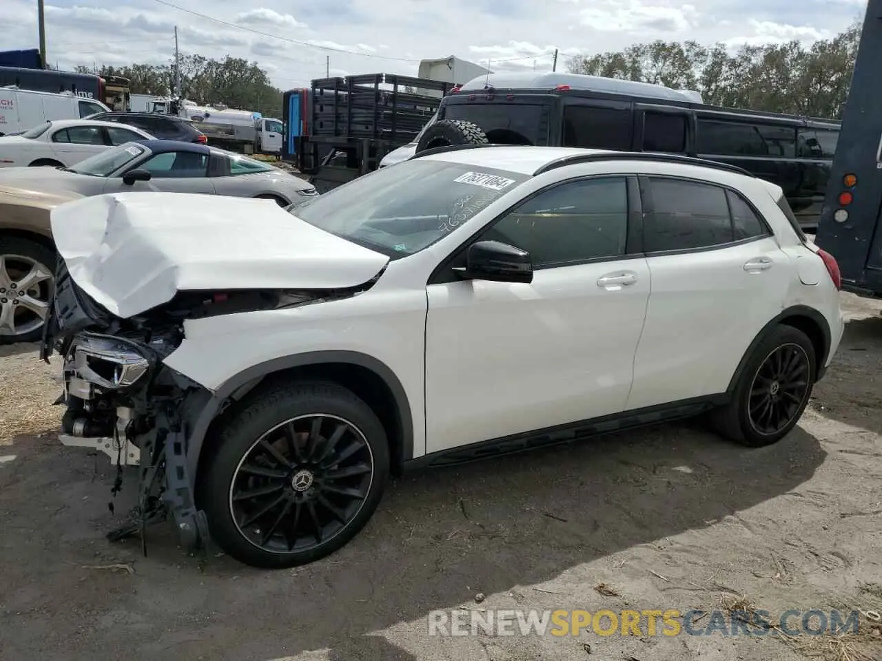 1 fotografías del automóvil dañado WDCTG4EB9LU023603 MERCEDES-BENZ GLA-CLASS 2020