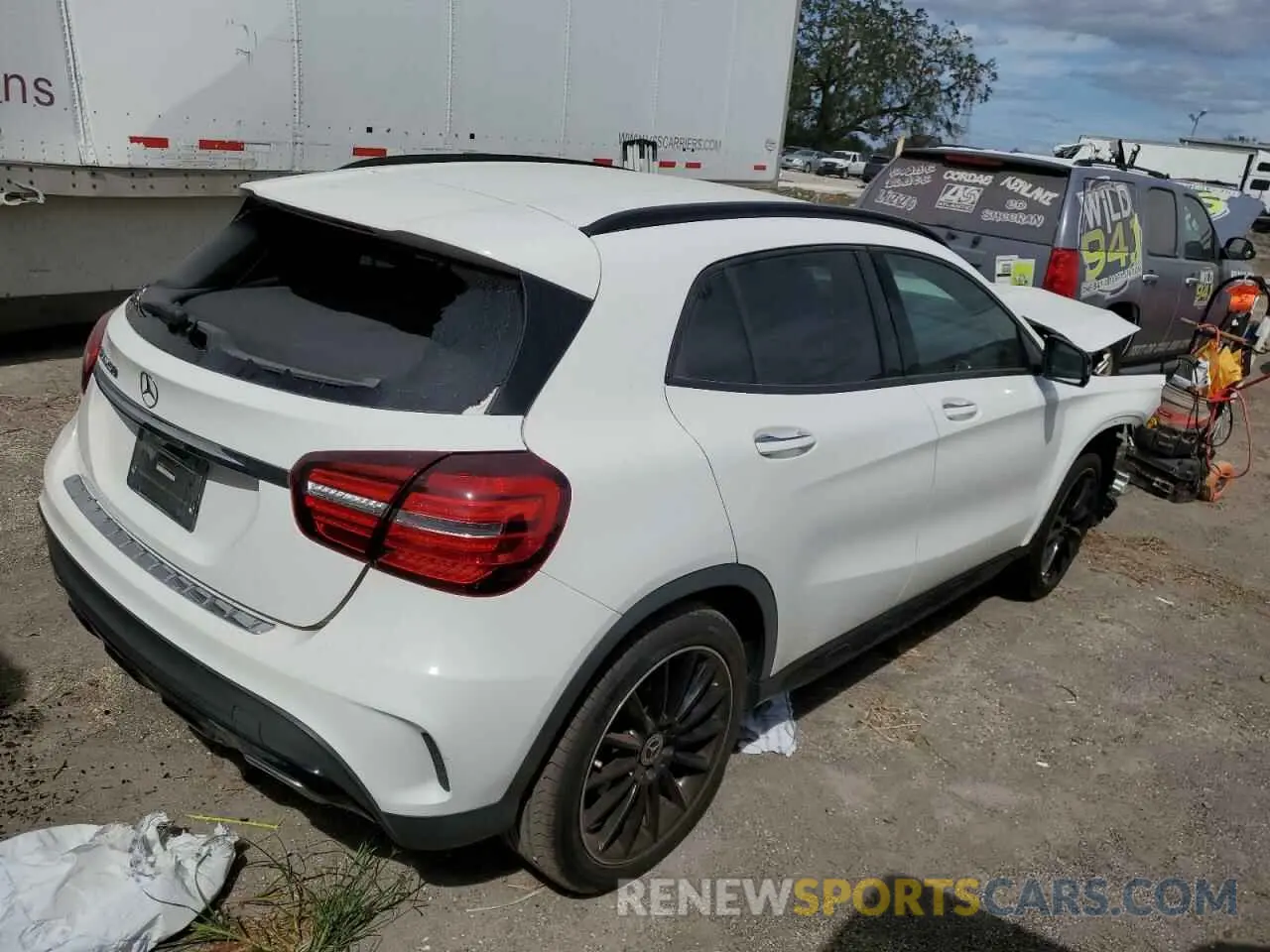 3 fotografías del automóvil dañado WDCTG4EB9LU023603 MERCEDES-BENZ GLA-CLASS 2020