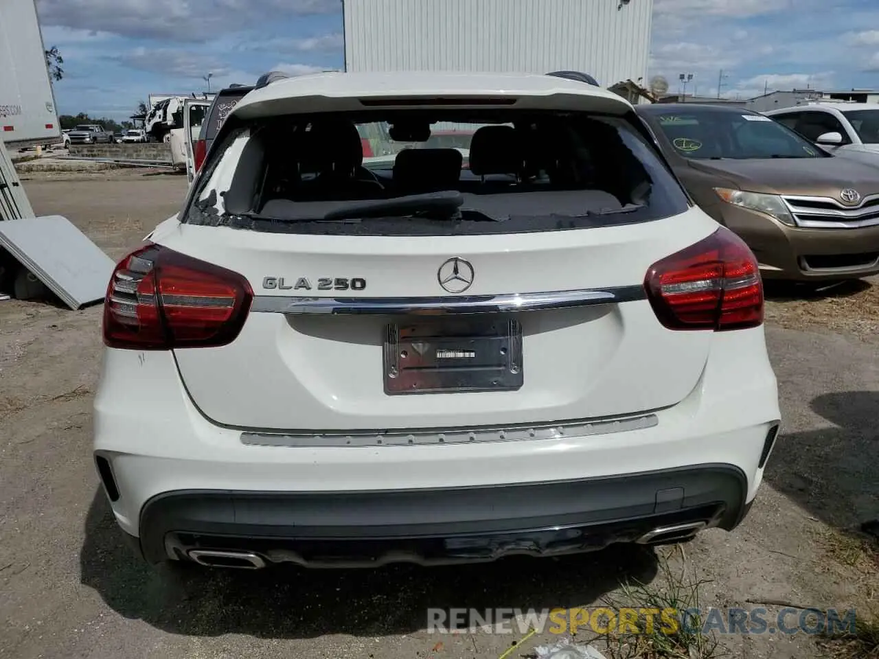 6 fotografías del automóvil dañado WDCTG4EB9LU023603 MERCEDES-BENZ GLA-CLASS 2020