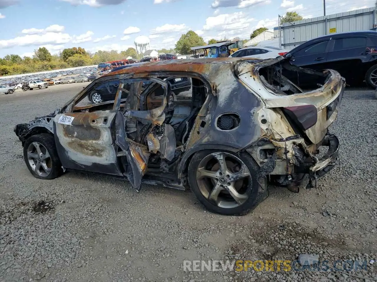 2 fotografías del automóvil dañado WDCTG4EB9LU024251 MERCEDES-BENZ GLA-CLASS 2020