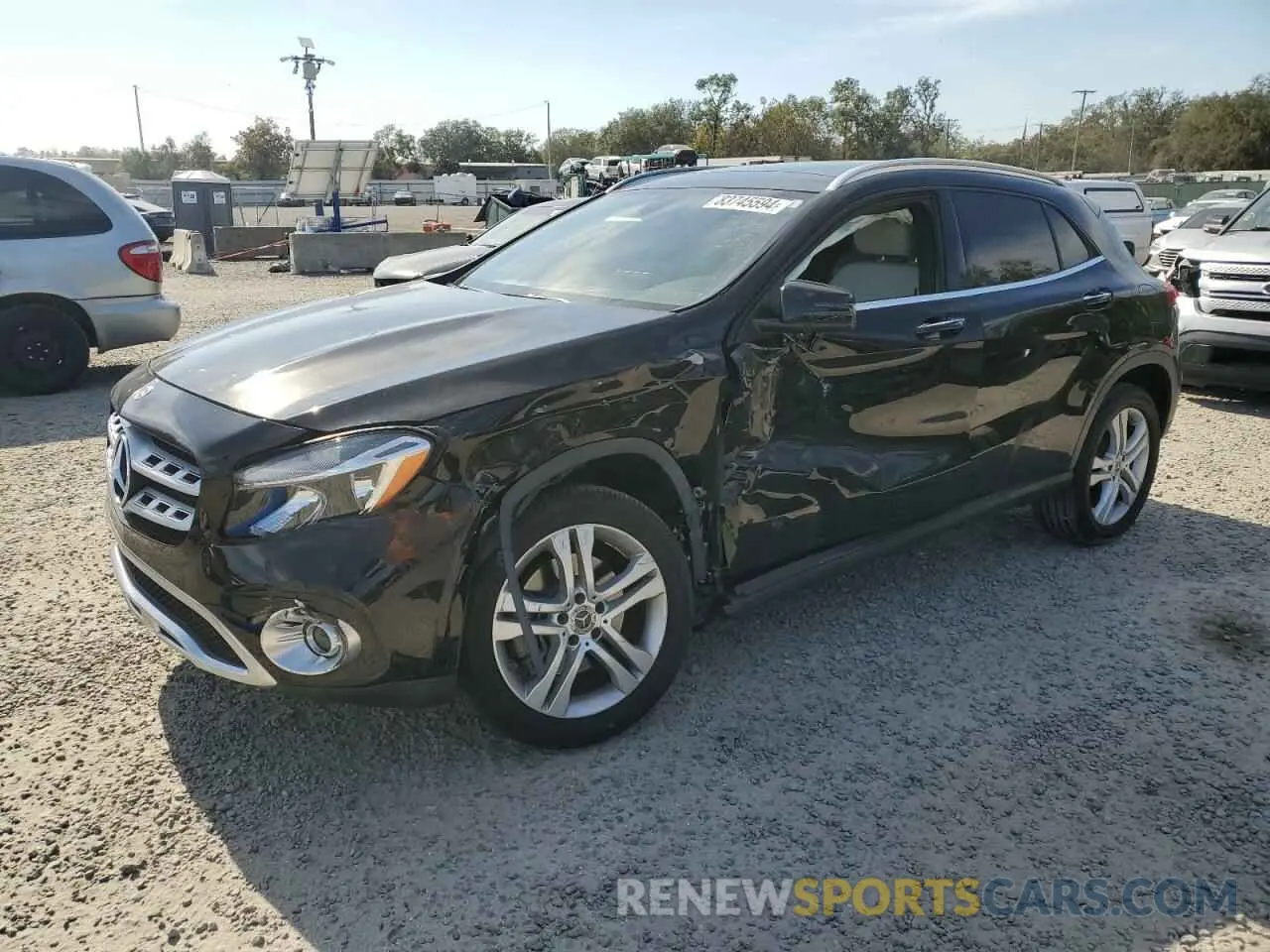 1 fotografías del automóvil dañado WDCTG4EBXLU024582 MERCEDES-BENZ GLA-CLASS 2020