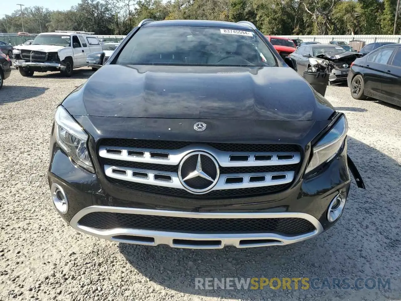 5 fotografías del automóvil dañado WDCTG4EBXLU024582 MERCEDES-BENZ GLA-CLASS 2020