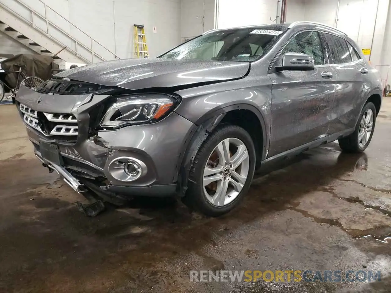 1 fotografías del automóvil dañado WDCTG4GB0LJ672849 MERCEDES-BENZ GLA-CLASS 2020