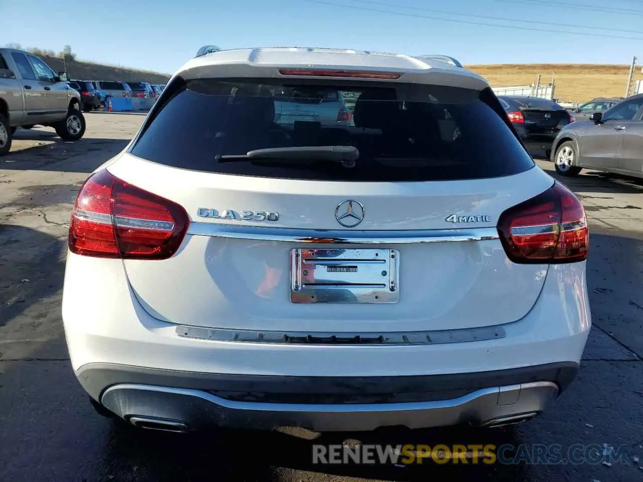 6 fotografías del automóvil dañado WDCTG4GB0LU022174 MERCEDES-BENZ GLA-CLASS 2020