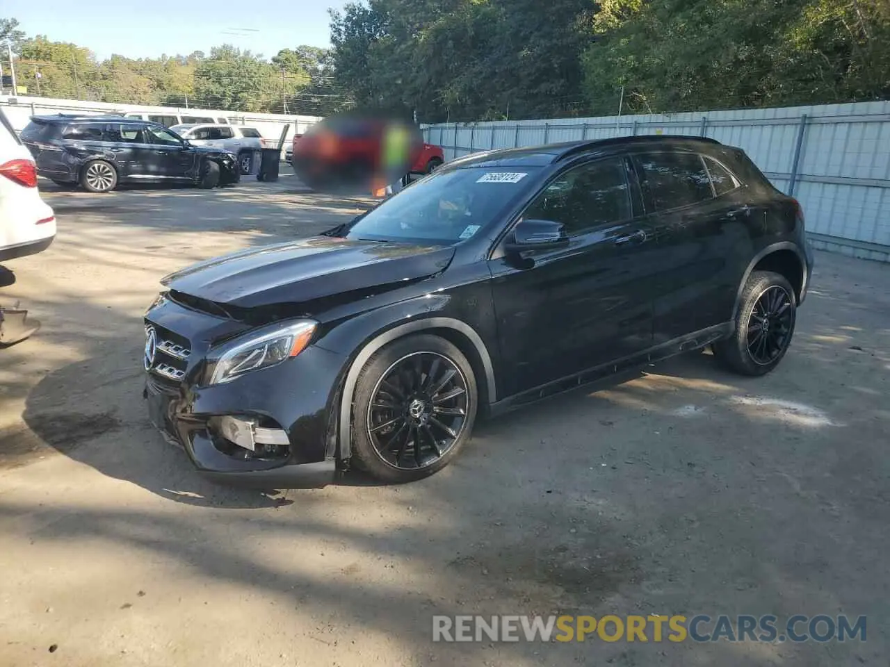 1 fotografías del automóvil dañado WDCTG4GB1LU022880 MERCEDES-BENZ GLA-CLASS 2020