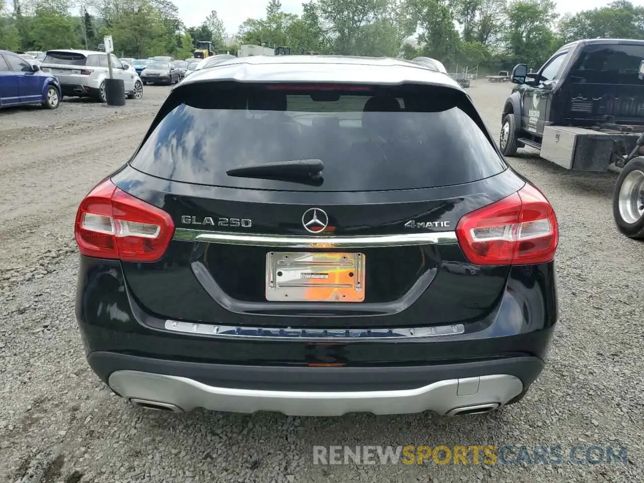 6 fotografías del automóvil dañado WDCTG4GB2LU026713 MERCEDES-BENZ GLA-CLASS 2020