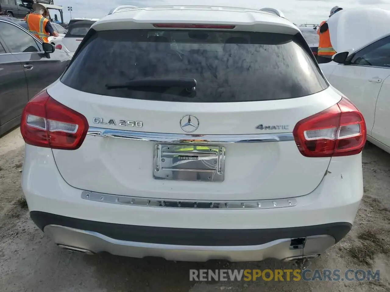 6 fotografías del automóvil dañado WDCTG4GB3LU026204 MERCEDES-BENZ GLA-CLASS 2020