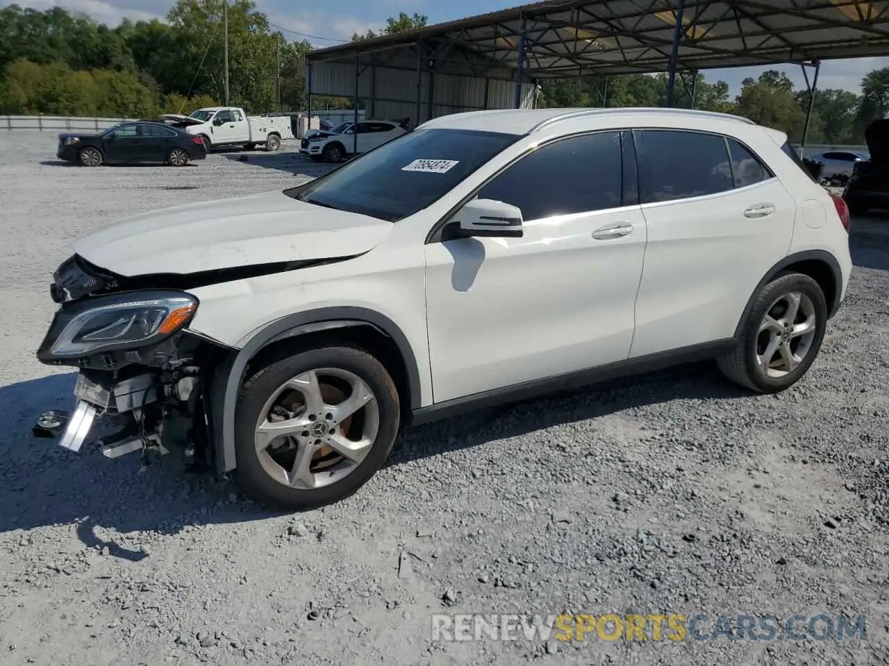 1 fotografías del automóvil dañado WDCTG4GB4LU025224 MERCEDES-BENZ GLA-CLASS 2020