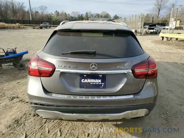 6 fotografías del automóvil dañado WDCTG4GB6LJ666005 MERCEDES-BENZ GLA-CLASS 2020