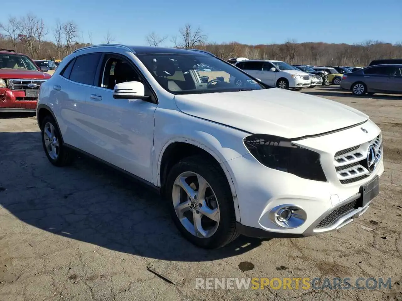 4 fotografías del automóvil dañado WDCTG4GB7LU027680 MERCEDES-BENZ GLA-CLASS 2020