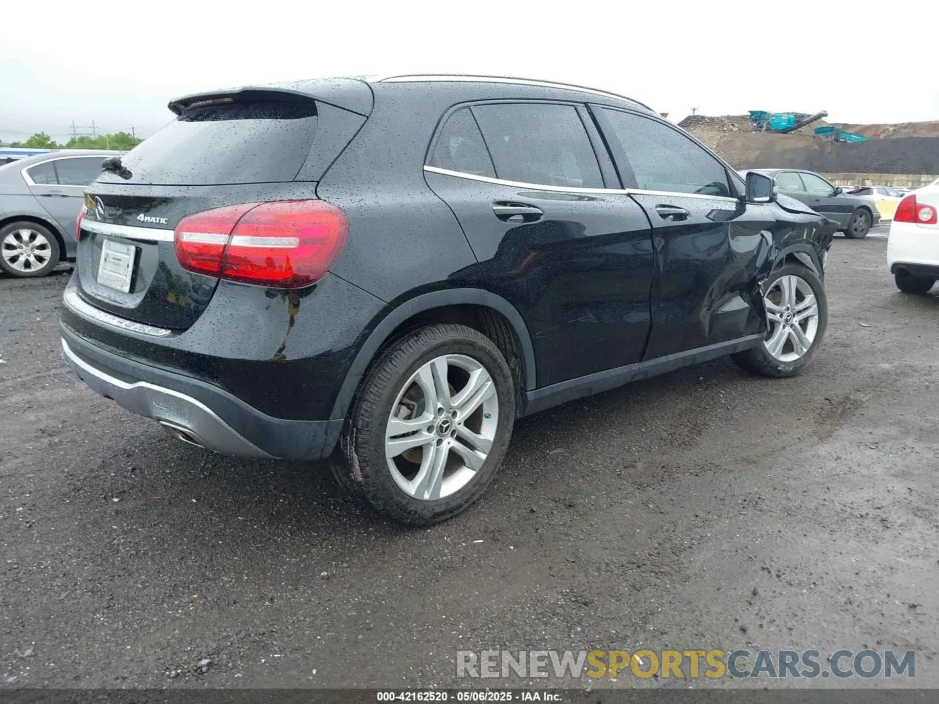 4 fotografías del automóvil dañado WDCTG4GB9L1688905 MERCEDES-BENZ GLA CLASS 2020
