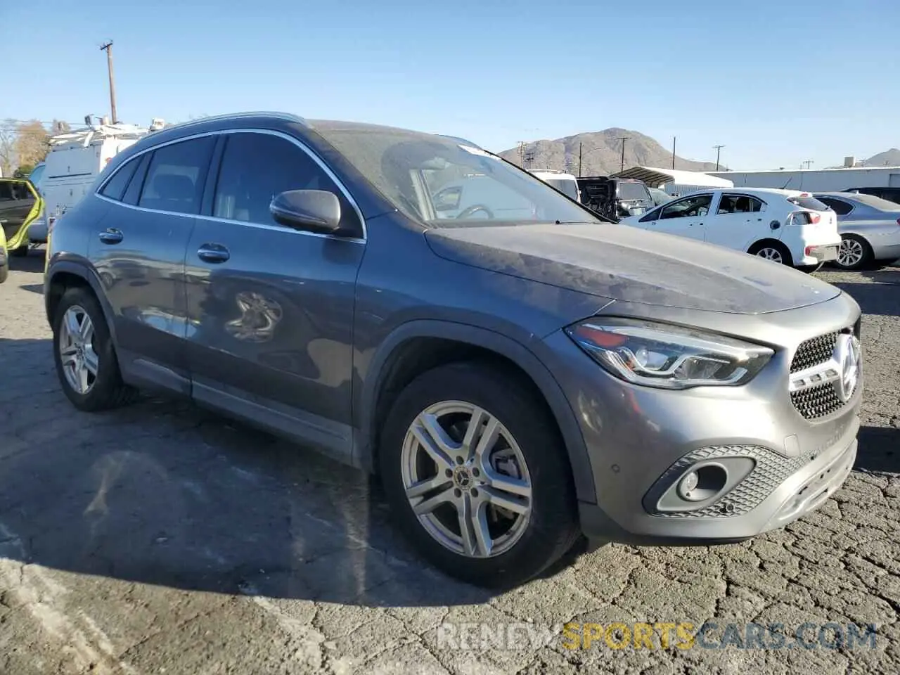 4 fotografías del automóvil dañado W1N4N4GB1MJ192653 MERCEDES-BENZ GLA-CLASS 2021