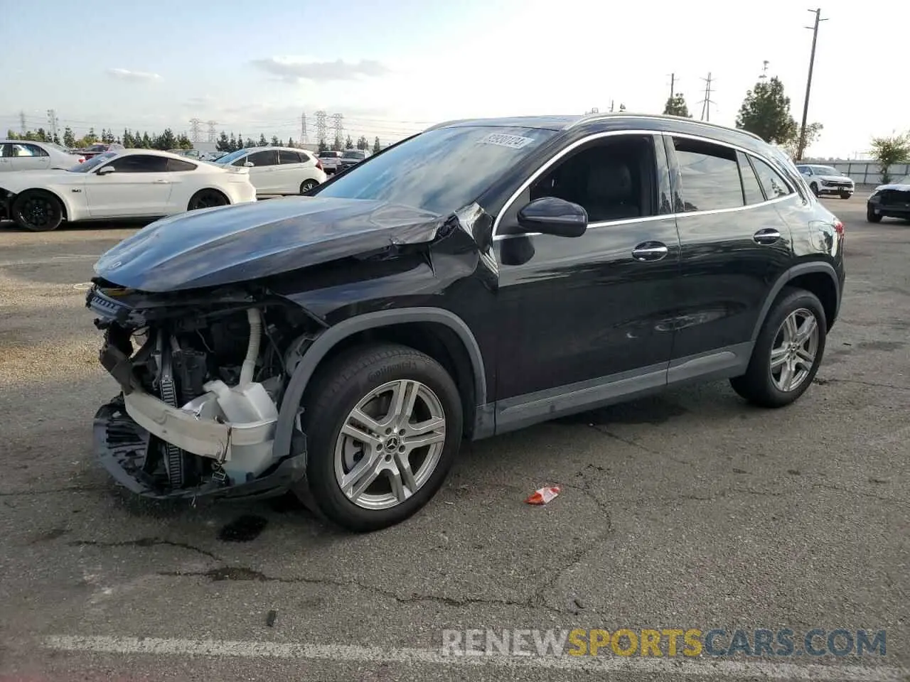 1 fotografías del automóvil dañado W1N4N4GB1MJ195651 MERCEDES-BENZ GLA-CLASS 2021