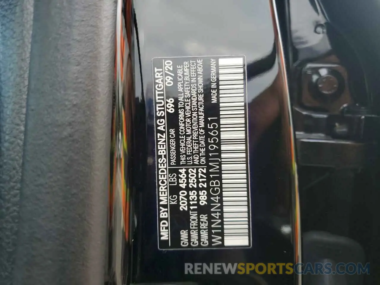 14 fotografías del automóvil dañado W1N4N4GB1MJ195651 MERCEDES-BENZ GLA-CLASS 2021