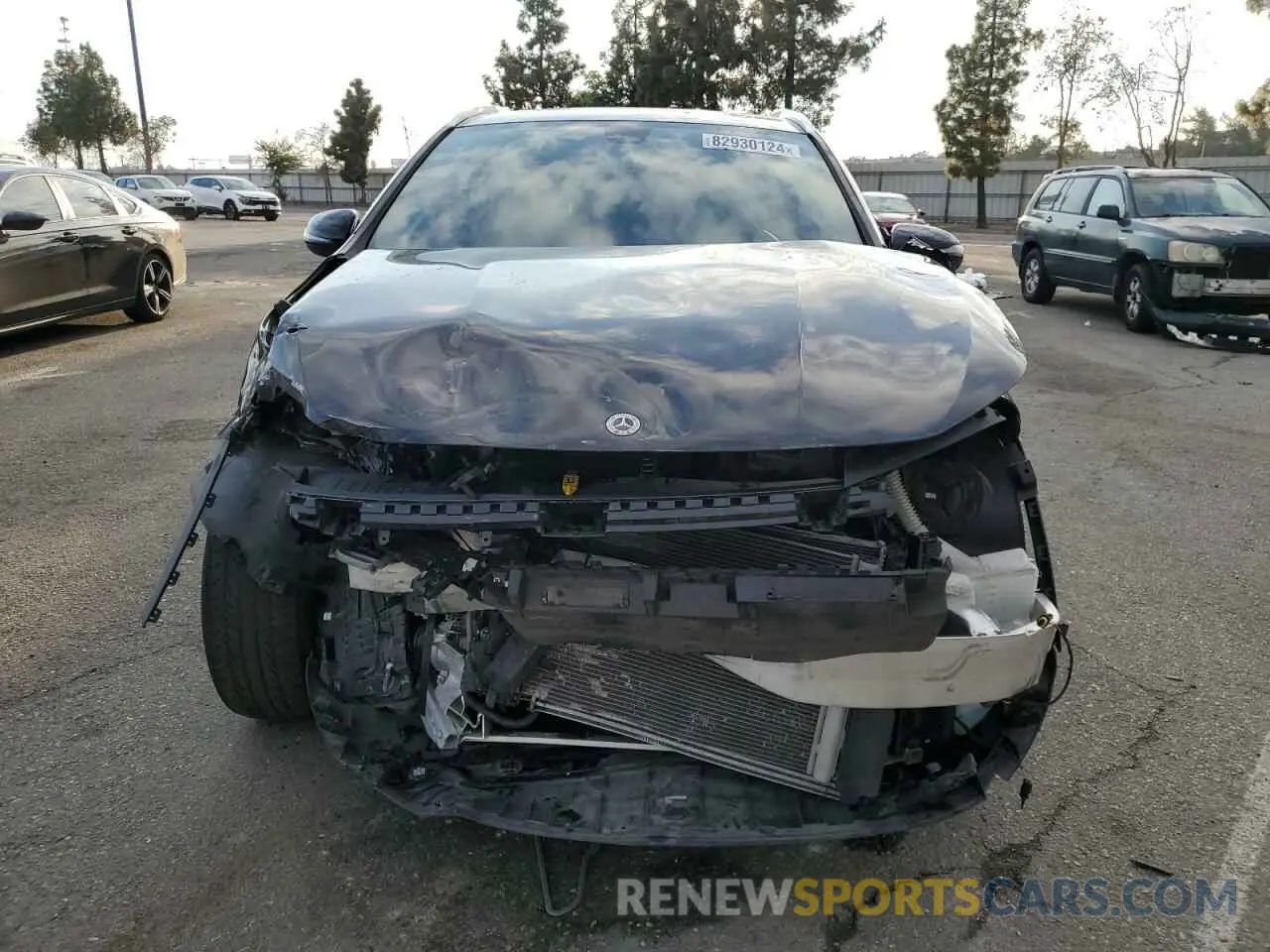5 fotografías del automóvil dañado W1N4N4GB1MJ195651 MERCEDES-BENZ GLA-CLASS 2021