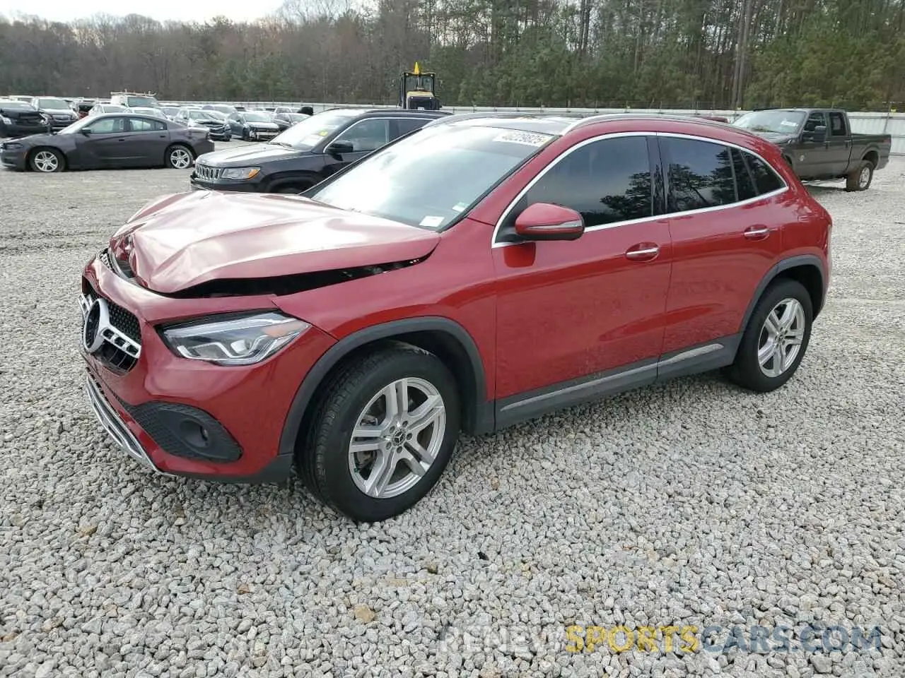1 fotografías del automóvil dañado W1N4N4GB2MJ272866 MERCEDES-BENZ GLA-CLASS 2021