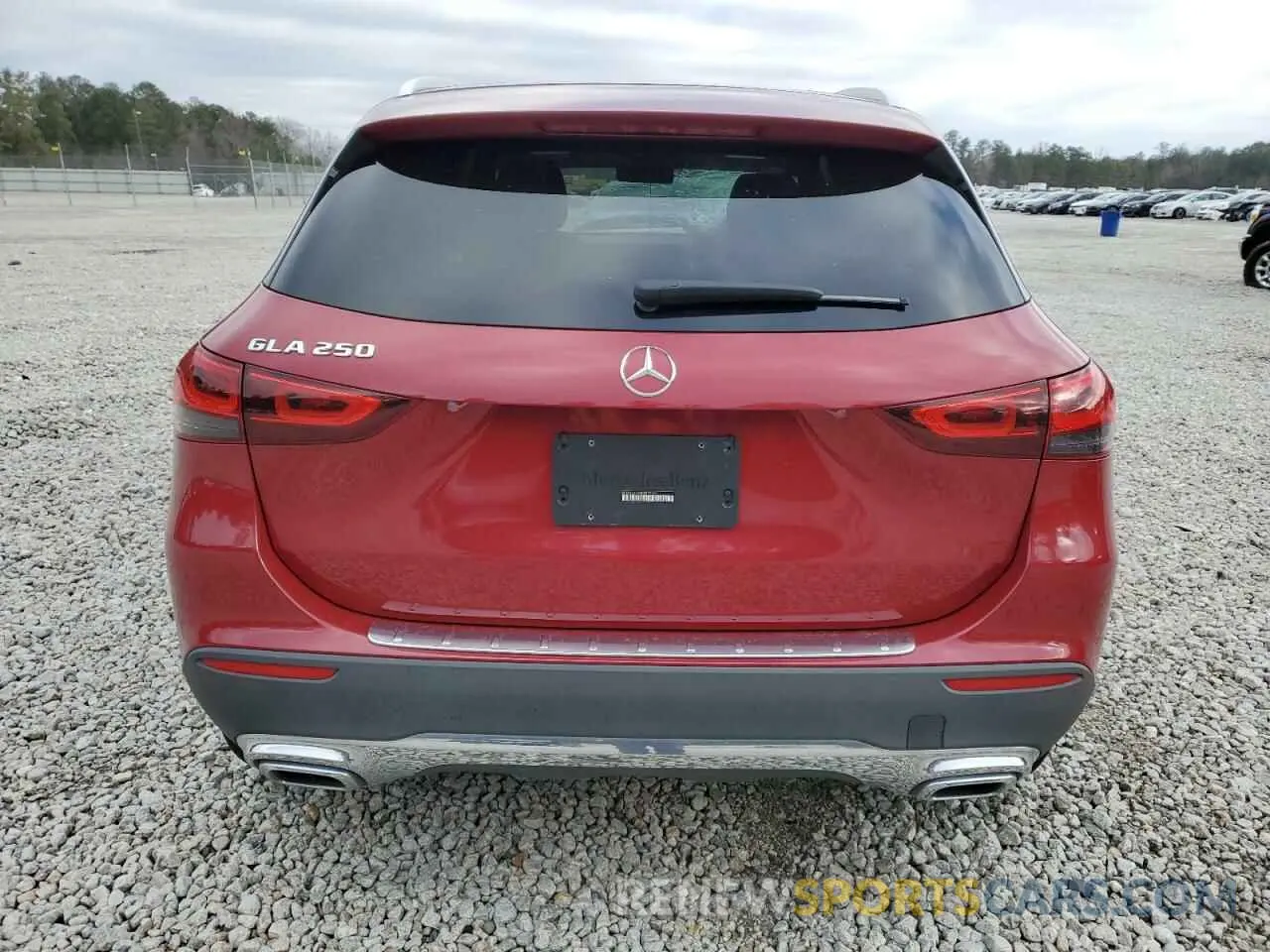 6 fotografías del automóvil dañado W1N4N4GB2MJ272866 MERCEDES-BENZ GLA-CLASS 2021