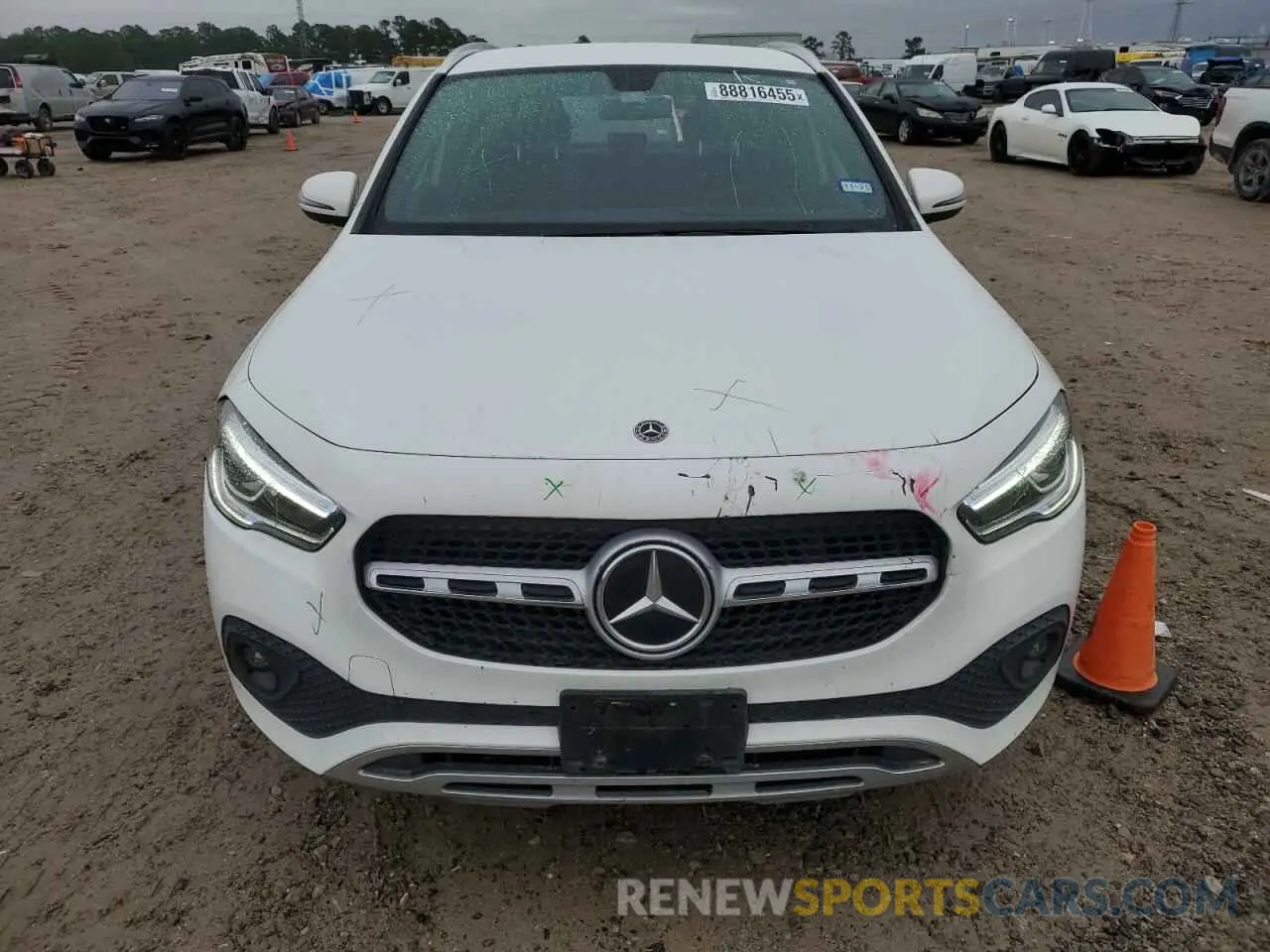 5 fotografías del automóvil dañado W1N4N4GB4MJ157735 MERCEDES-BENZ GLA-CLASS 2021