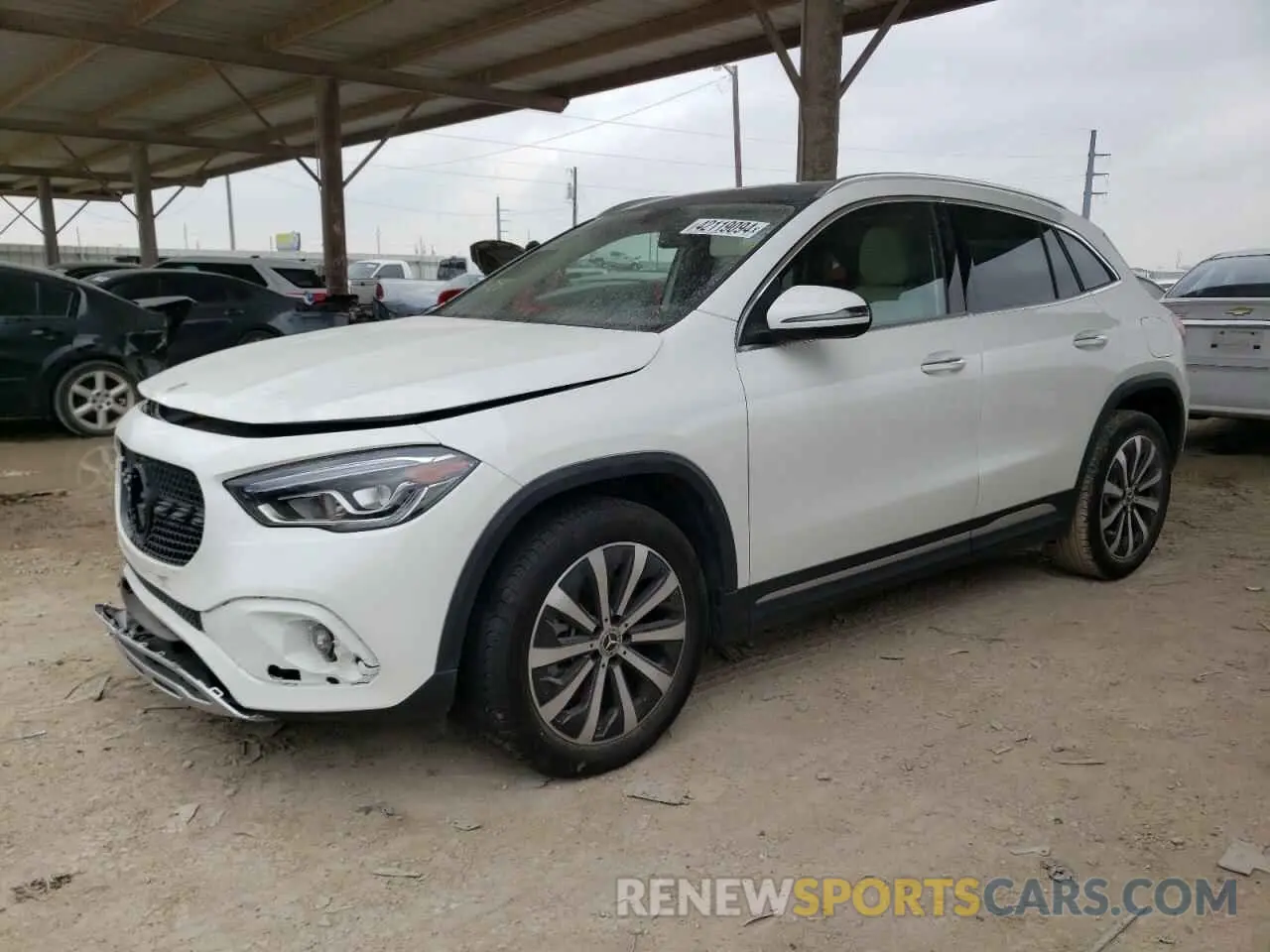 1 fotografías del automóvil dañado W1N4N4GB5MJ217845 MERCEDES-BENZ GLA-CLASS 2021