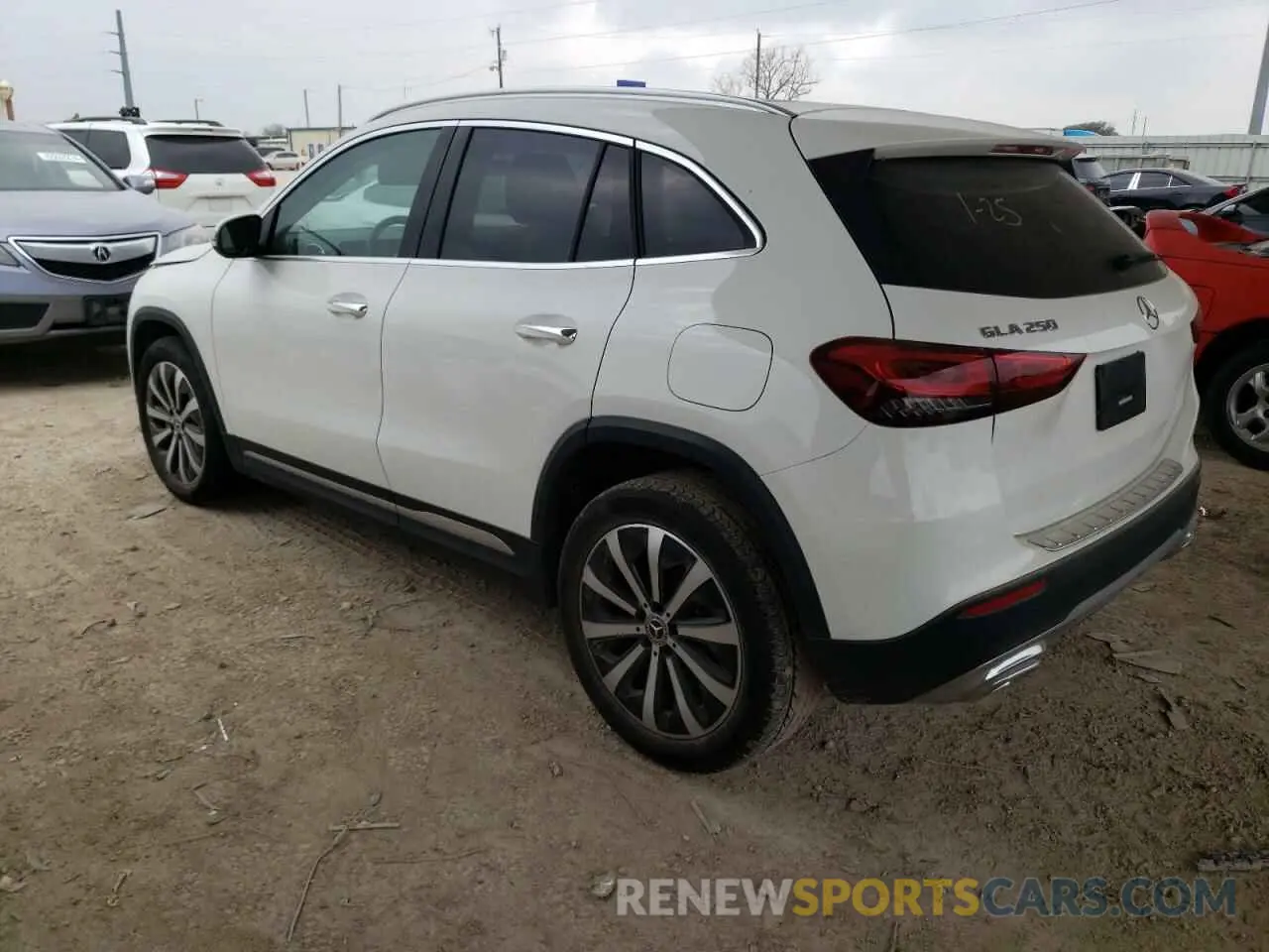 2 fotografías del automóvil dañado W1N4N4GB5MJ217845 MERCEDES-BENZ GLA-CLASS 2021