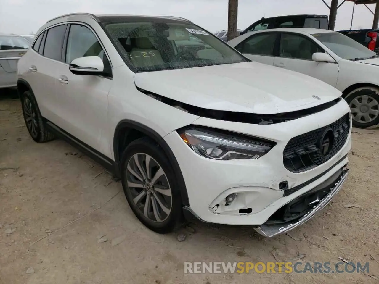 4 fotografías del automóvil dañado W1N4N4GB5MJ217845 MERCEDES-BENZ GLA-CLASS 2021
