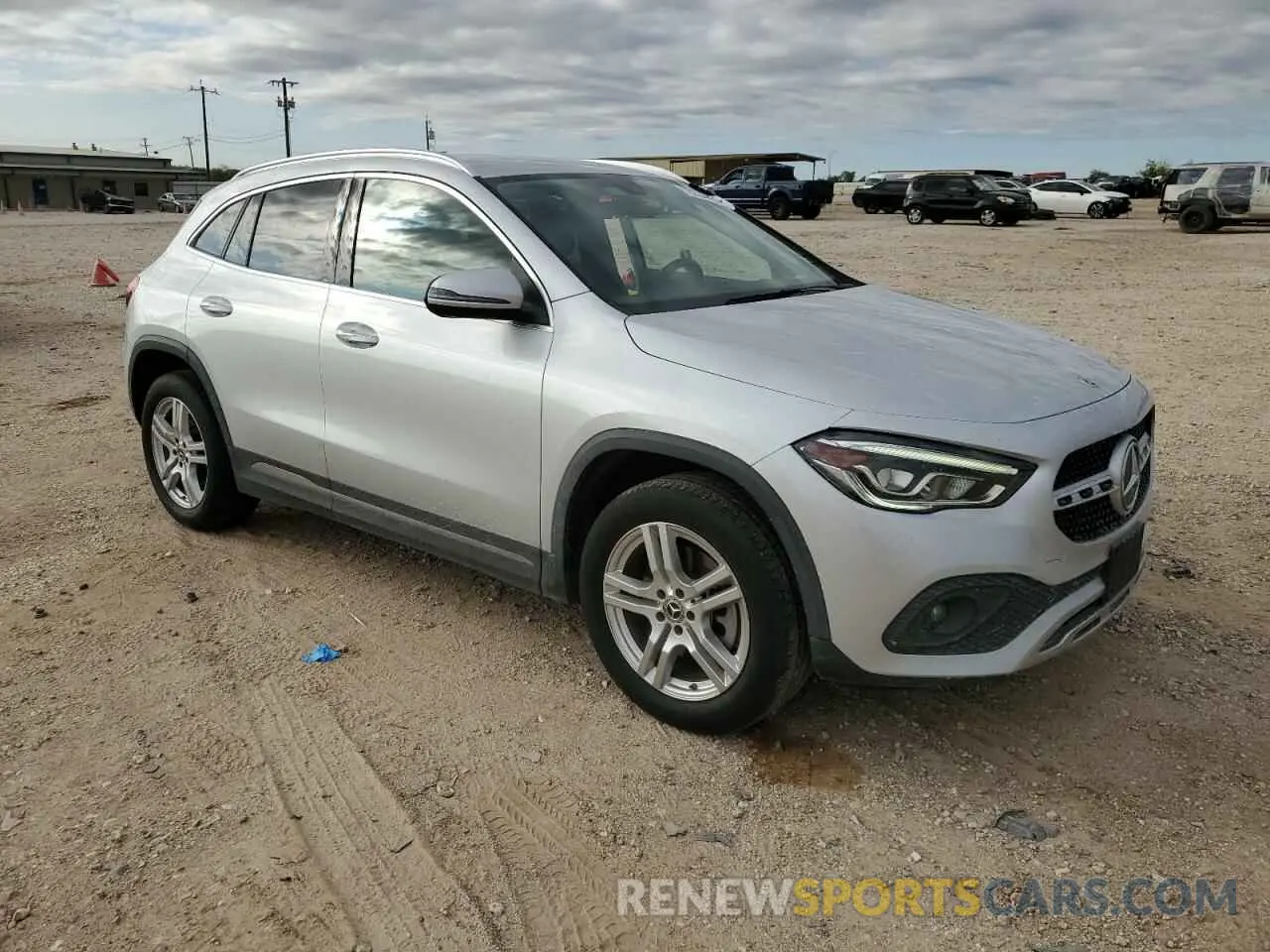 4 fotografías del automóvil dañado W1N4N4GB6MJ245931 MERCEDES-BENZ GLA-CLASS 2021