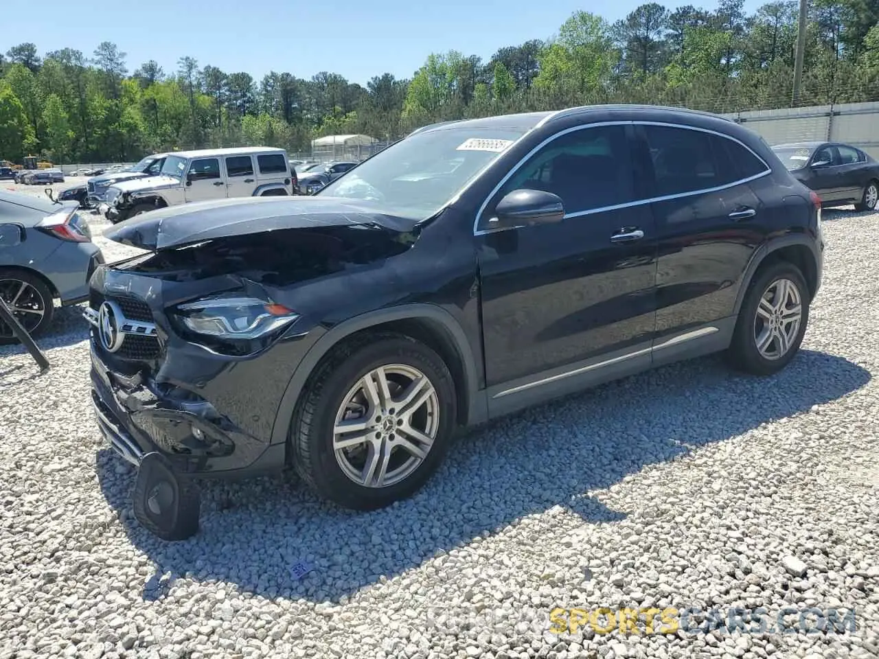 1 fotografías del automóvil dañado W1N4N4GB7MJ158409 MERCEDES-BENZ GLA-CLASS 2021