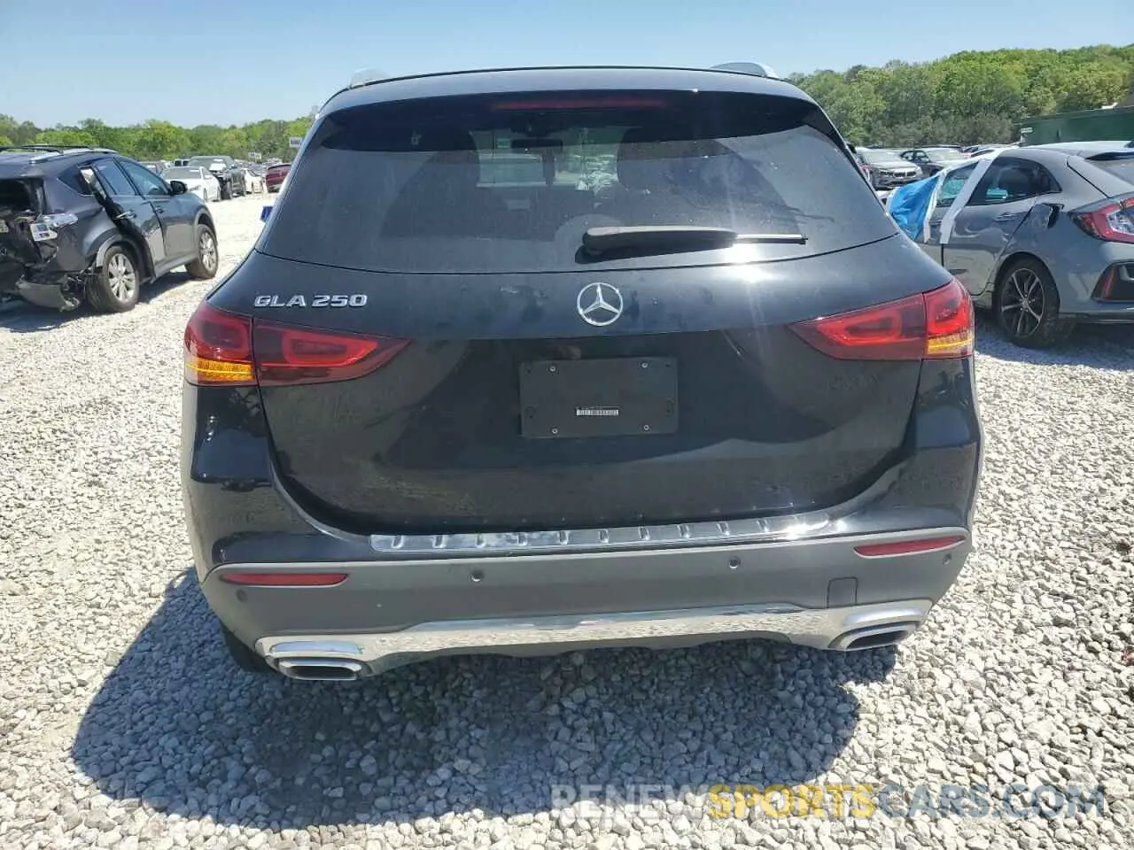 6 fotografías del automóvil dañado W1N4N4GB7MJ158409 MERCEDES-BENZ GLA-CLASS 2021