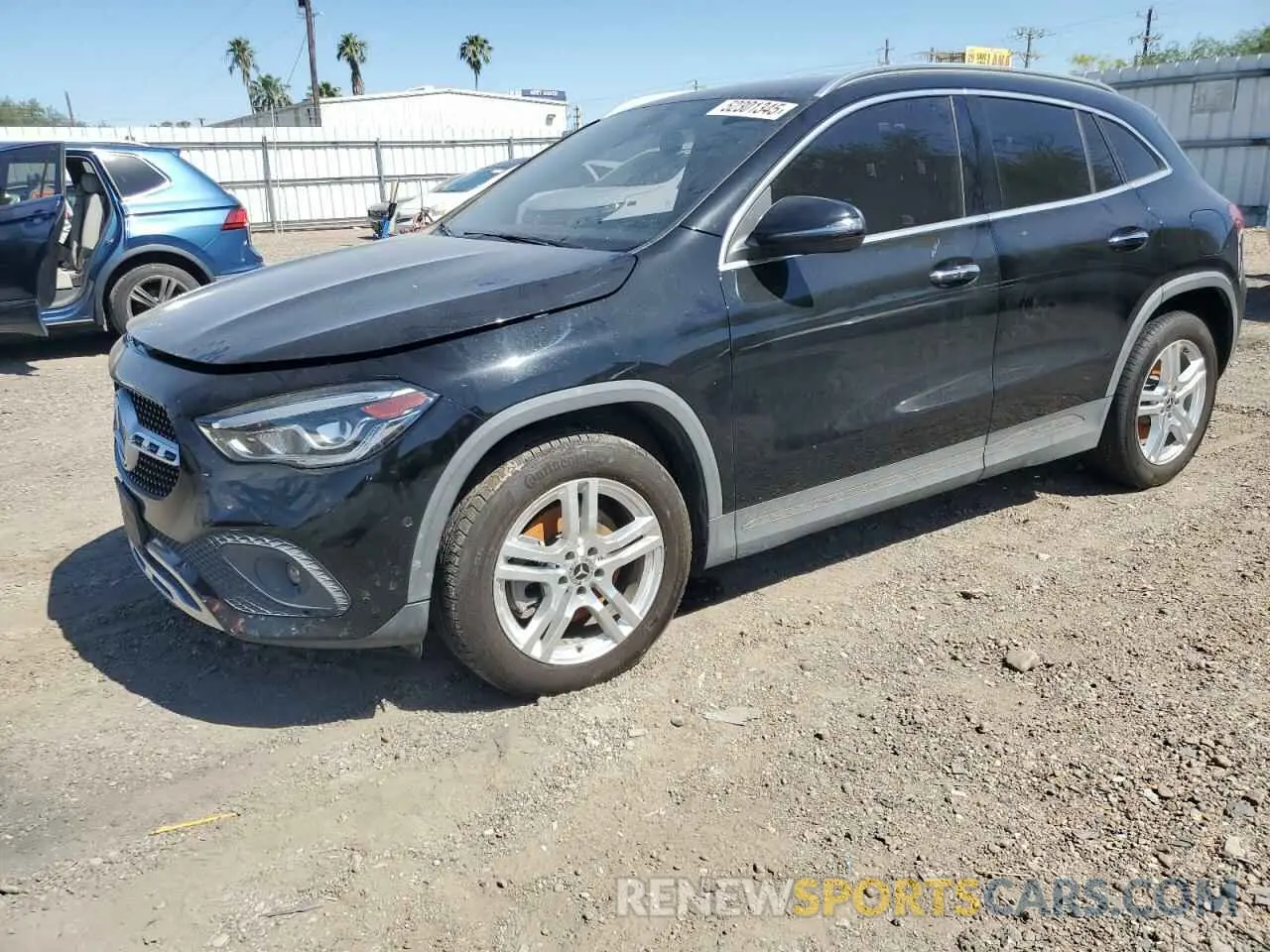 1 fotografías del automóvil dañado W1N4N4GB8MJ200568 MERCEDES-BENZ GLA-CLASS 2021
