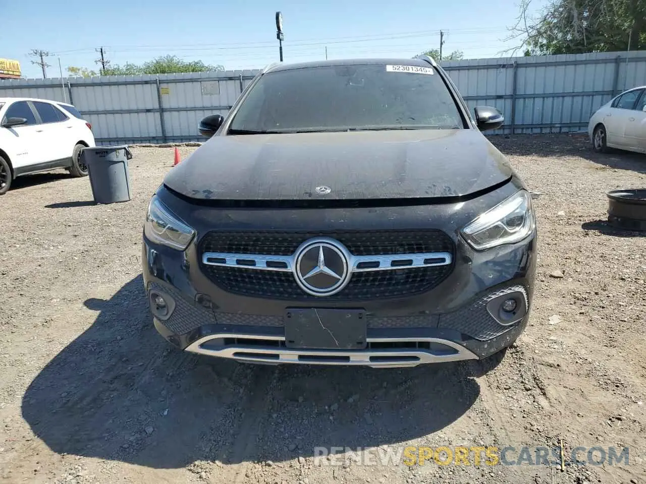5 fotografías del automóvil dañado W1N4N4GB8MJ200568 MERCEDES-BENZ GLA-CLASS 2021