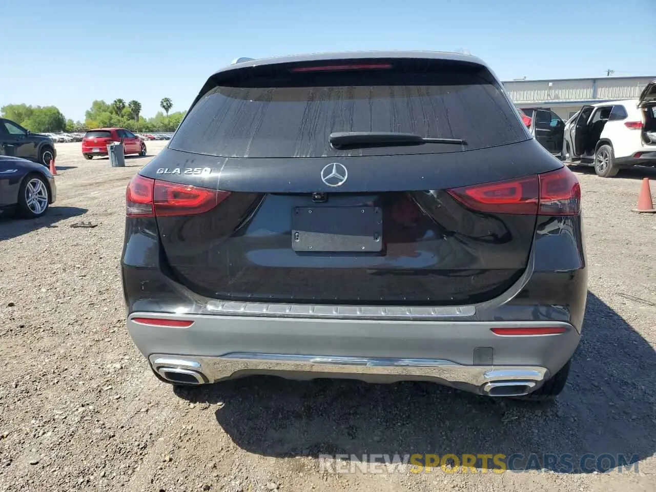 6 fotografías del automóvil dañado W1N4N4GB8MJ200568 MERCEDES-BENZ GLA-CLASS 2021
