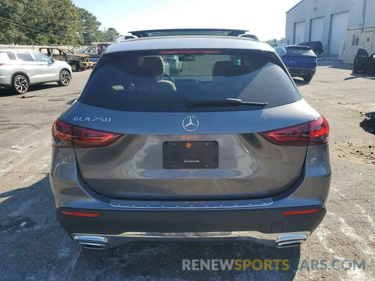 6 fotografías del automóvil dañado W1N4N4GB9MJ144866 MERCEDES-BENZ GLA-CLASS 2021