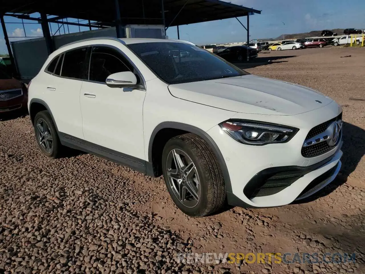 4 fotografías del automóvil dañado W1N4N4GB9MJ220697 MERCEDES-BENZ GLA-CLASS 2021