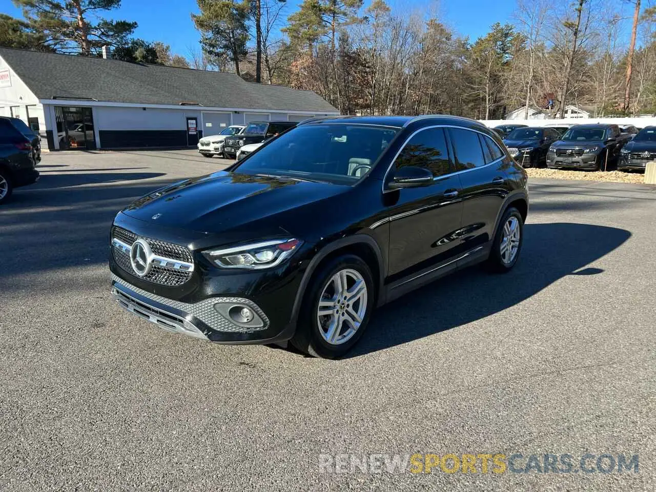 2 fotografías del automóvil dañado W1N4N4GBXMJ145380 MERCEDES-BENZ GLA-CLASS 2021