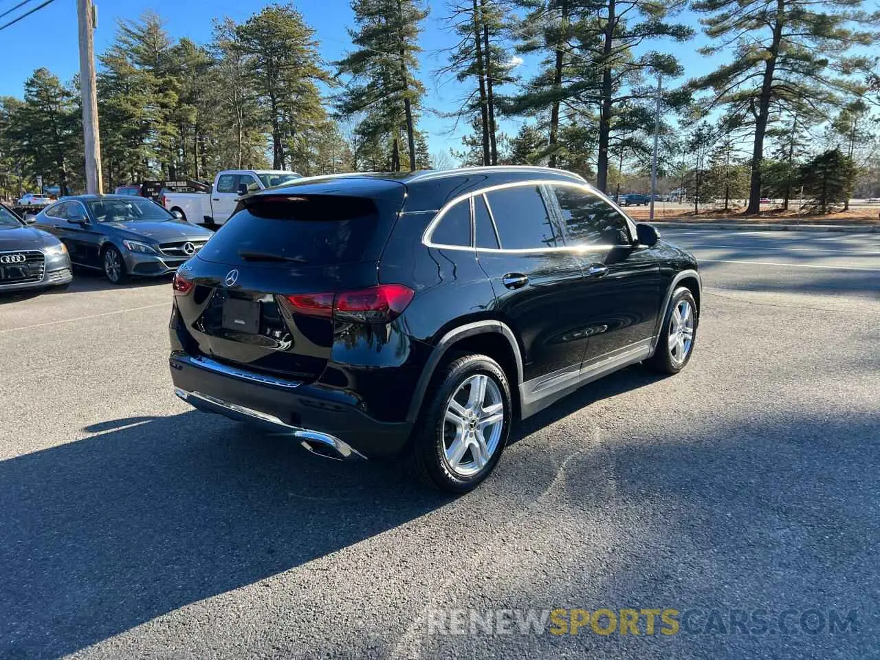 4 fotografías del automóvil dañado W1N4N4GBXMJ145380 MERCEDES-BENZ GLA-CLASS 2021