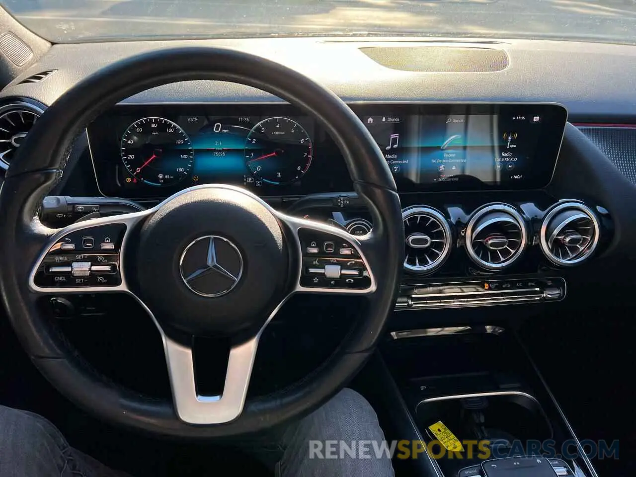 7 fotografías del automóvil dañado W1N4N4GBXMJ145380 MERCEDES-BENZ GLA-CLASS 2021