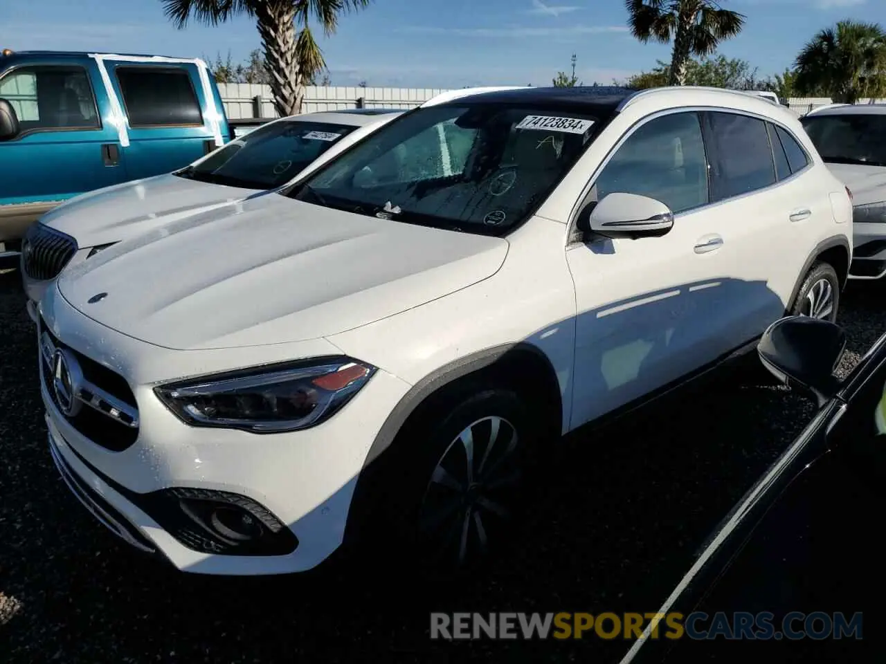 1 fotografías del automóvil dañado W1N4N4GBXMJ191520 MERCEDES-BENZ GLA-CLASS 2021