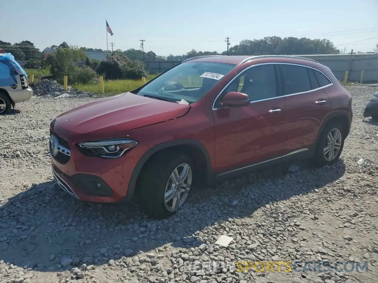 1 fotografías del automóvil dañado W1N4N4HB0MJ186423 MERCEDES-BENZ GLA-CLASS 2021