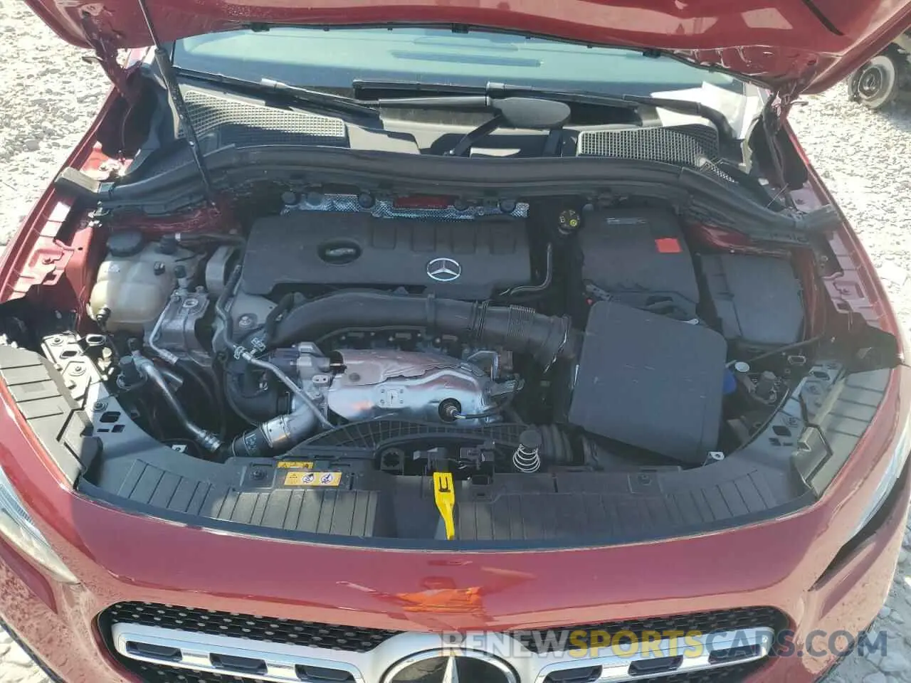 12 fotografías del automóvil dañado W1N4N4HB0MJ186423 MERCEDES-BENZ GLA-CLASS 2021