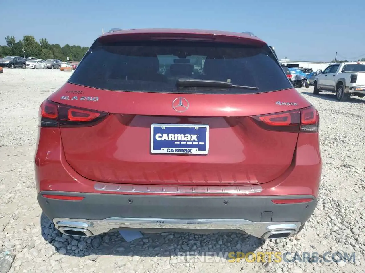 6 fotografías del automóvil dañado W1N4N4HB0MJ186423 MERCEDES-BENZ GLA-CLASS 2021