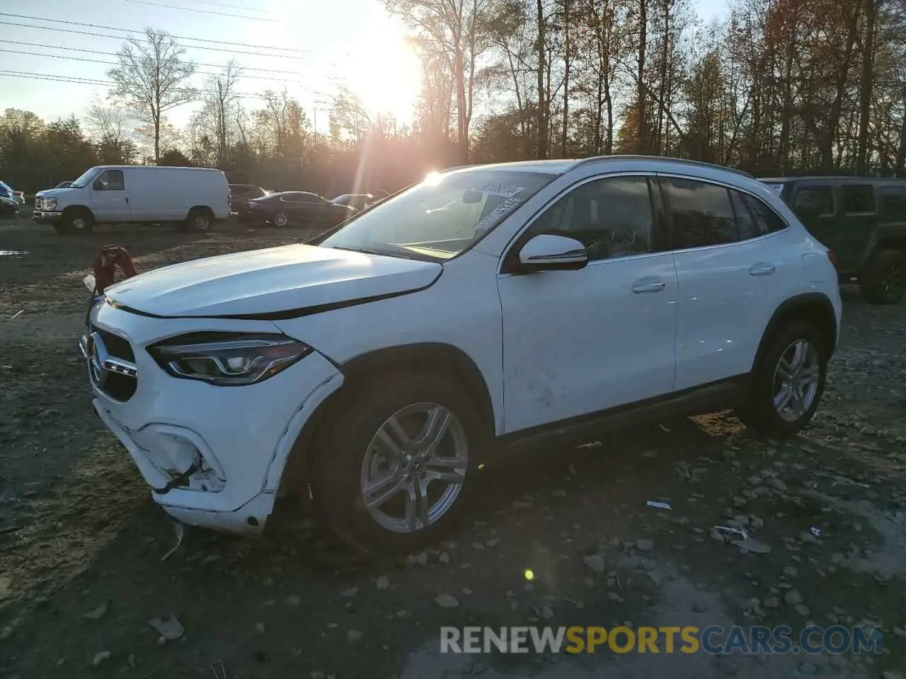 1 fotografías del automóvil dañado W1N4N4HB0MJ238326 MERCEDES-BENZ GLA-CLASS 2021