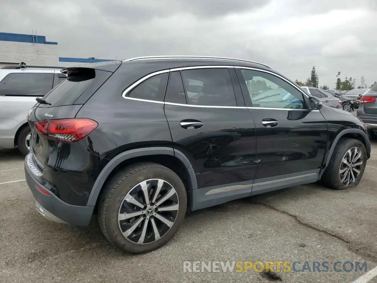 3 fotografías del automóvil dañado W1N4N4HB0MJ250492 MERCEDES-BENZ GLA-CLASS 2021