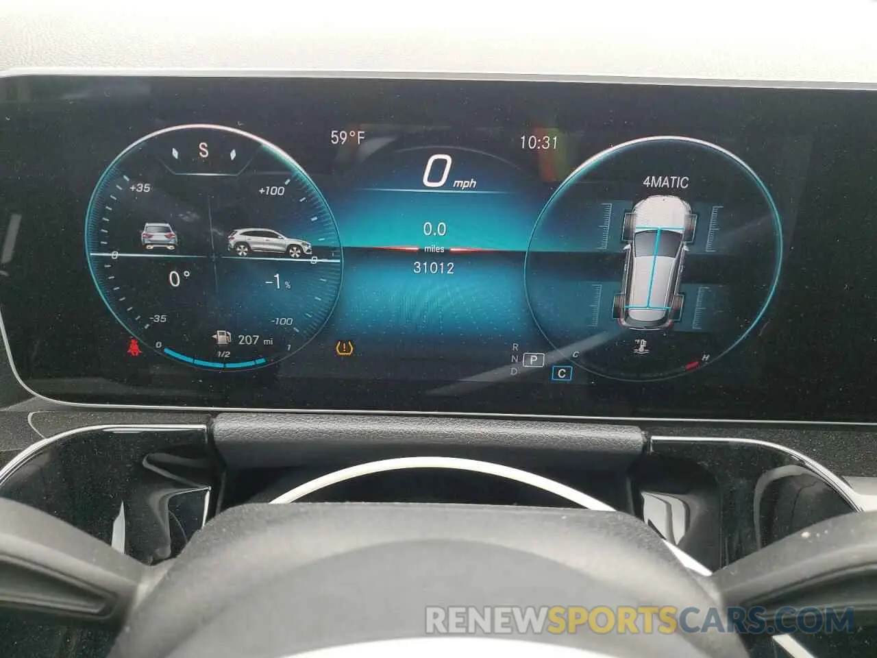 9 fotografías del automóvil dañado W1N4N4HB0MJ250492 MERCEDES-BENZ GLA-CLASS 2021