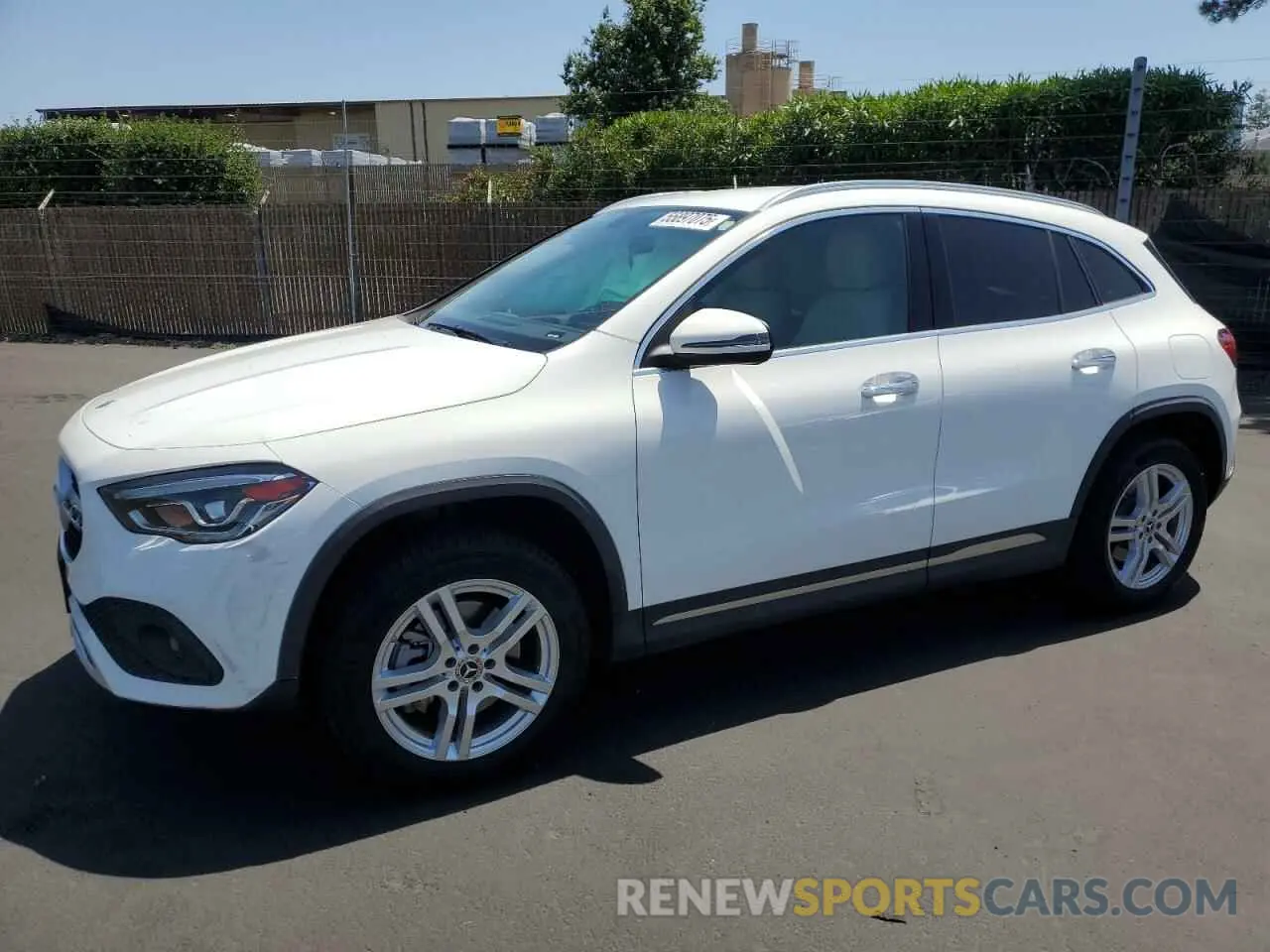 1 fotografías del automóvil dañado W1N4N4HB1MJ183918 MERCEDES-BENZ GLA-CLASS 2021