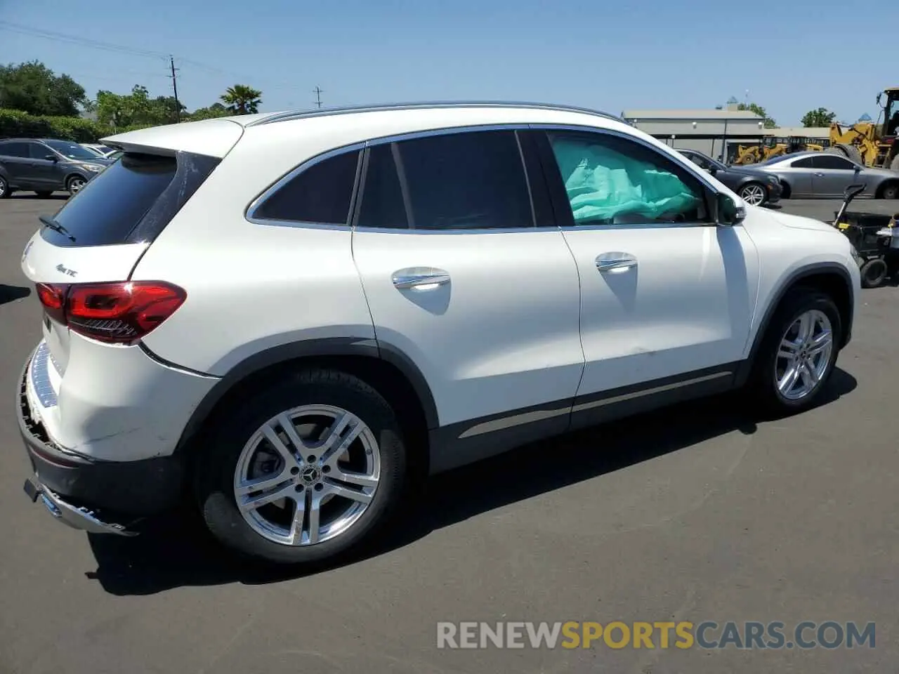3 fotografías del automóvil dañado W1N4N4HB1MJ183918 MERCEDES-BENZ GLA-CLASS 2021