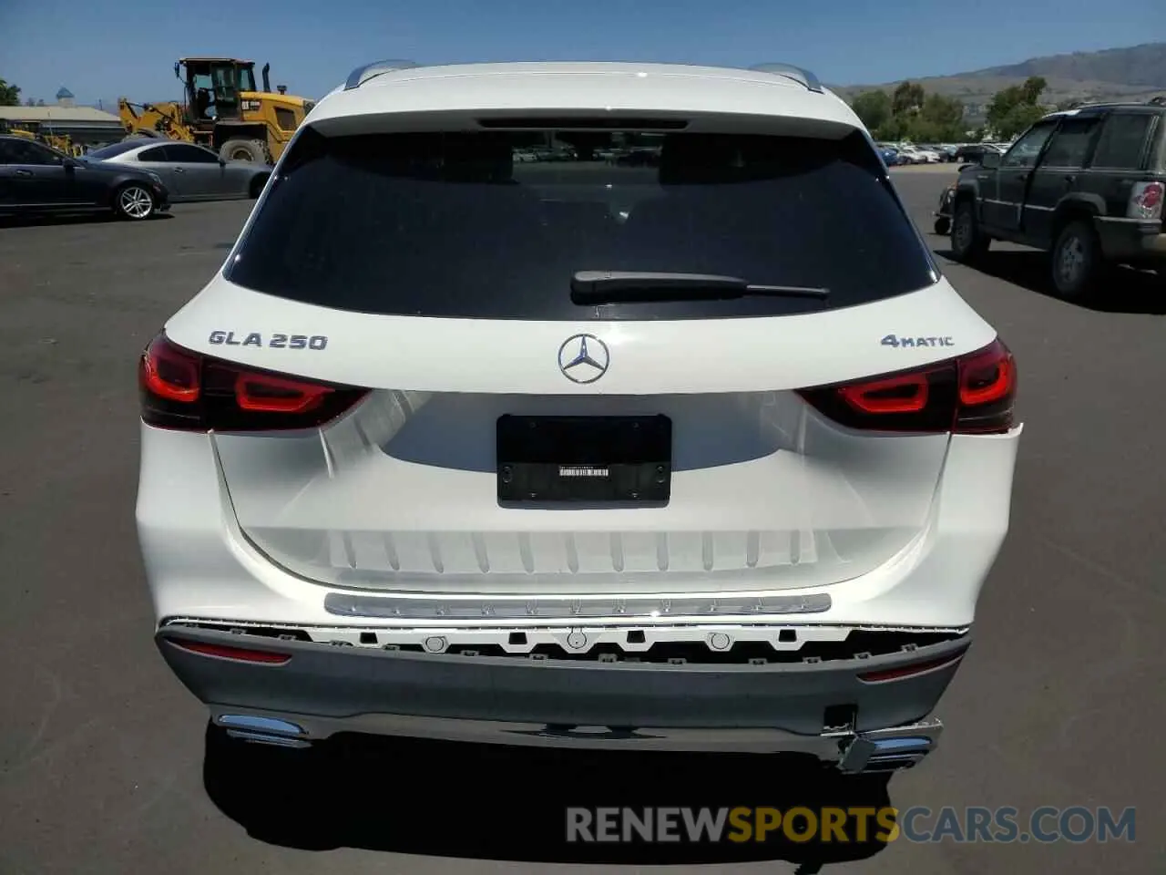 6 fotografías del automóvil dañado W1N4N4HB1MJ183918 MERCEDES-BENZ GLA-CLASS 2021