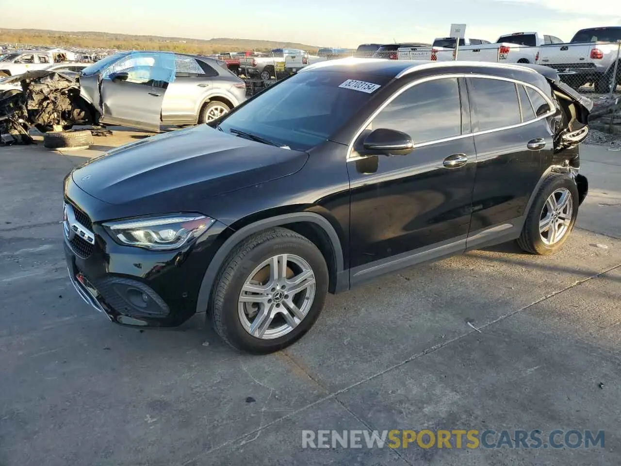 1 fotografías del automóvil dañado W1N4N4HB3MJ199182 MERCEDES-BENZ GLA-CLASS 2021