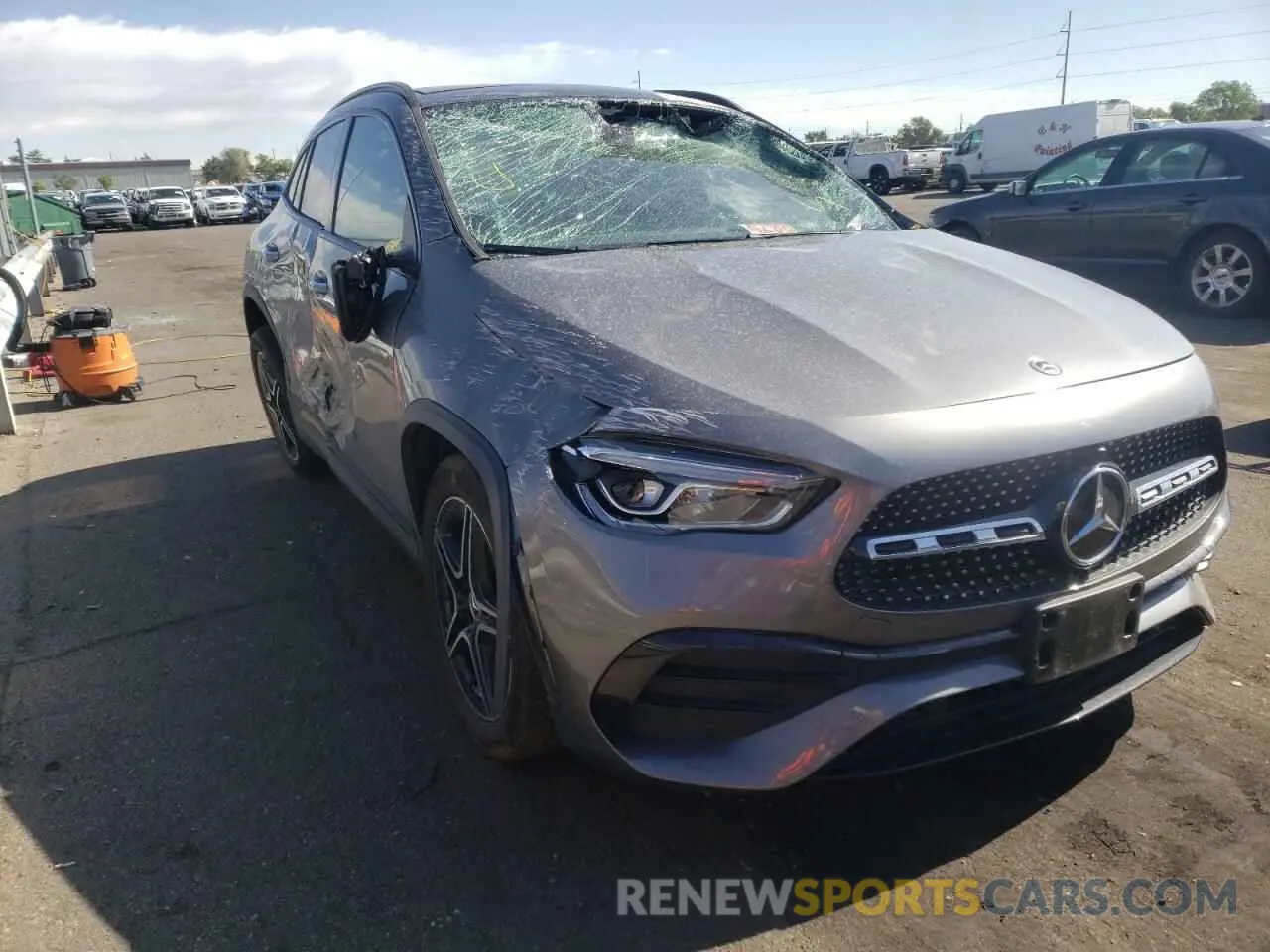 1 fotografías del automóvil dañado W1N4N4HB3MJ215834 MERCEDES-BENZ GLA-CLASS 2021