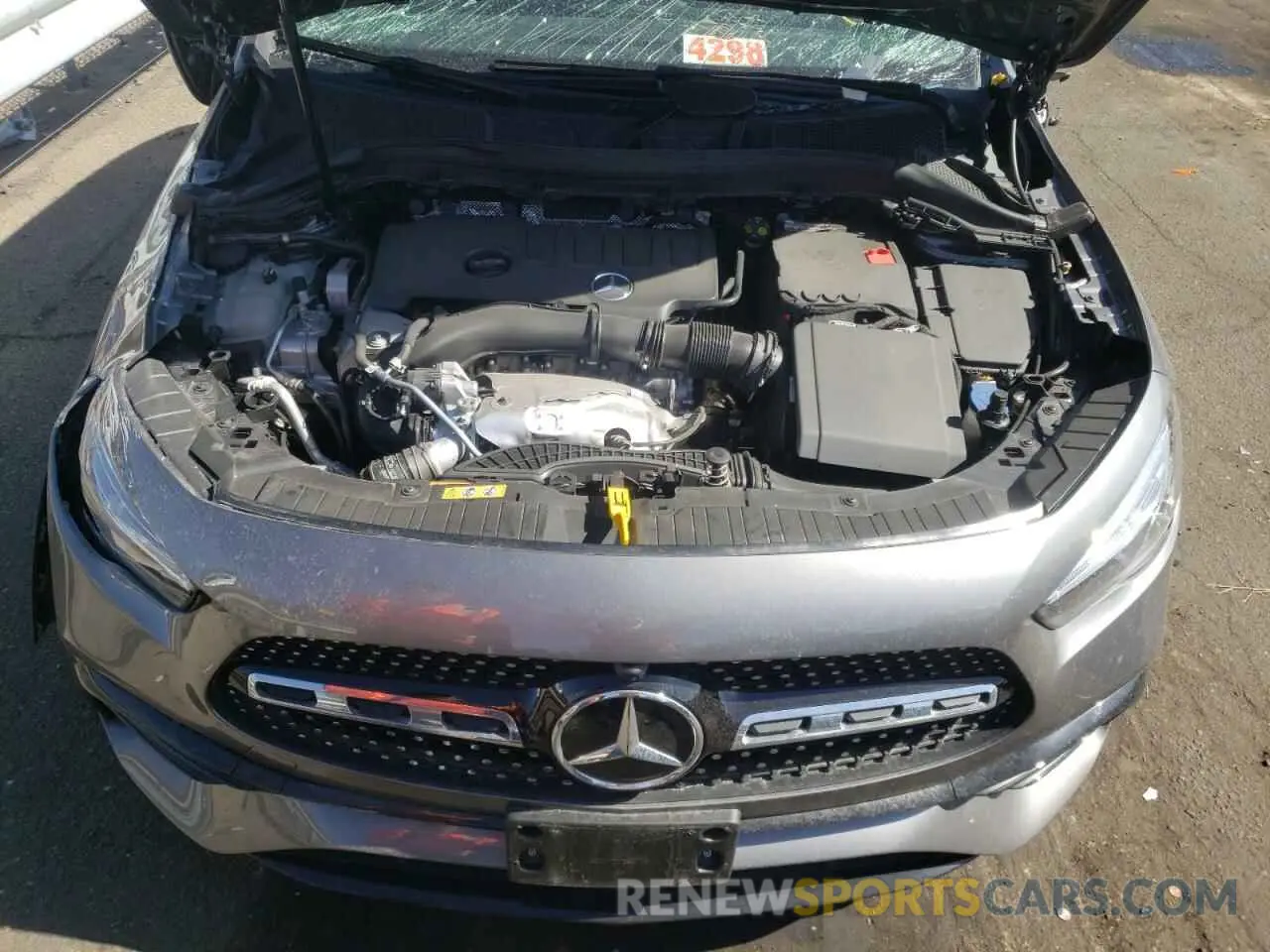 7 fotografías del automóvil dañado W1N4N4HB3MJ215834 MERCEDES-BENZ GLA-CLASS 2021