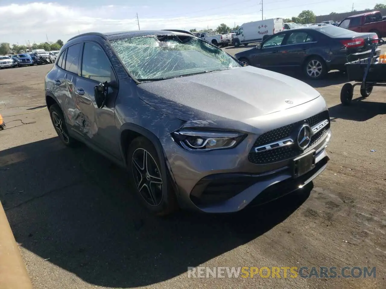 9 fotografías del automóvil dañado W1N4N4HB3MJ215834 MERCEDES-BENZ GLA-CLASS 2021
